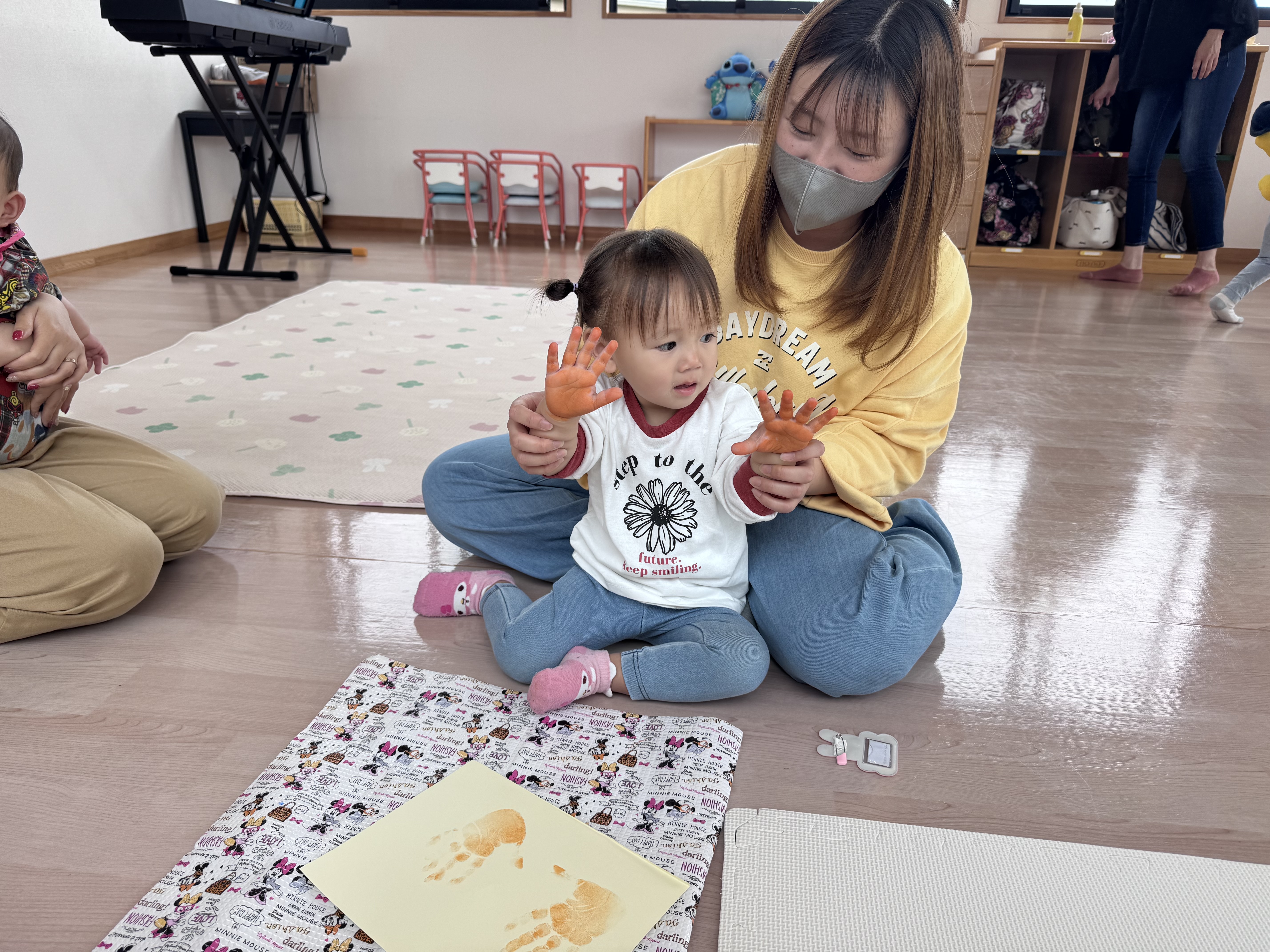 第2回
『手形足形アート』