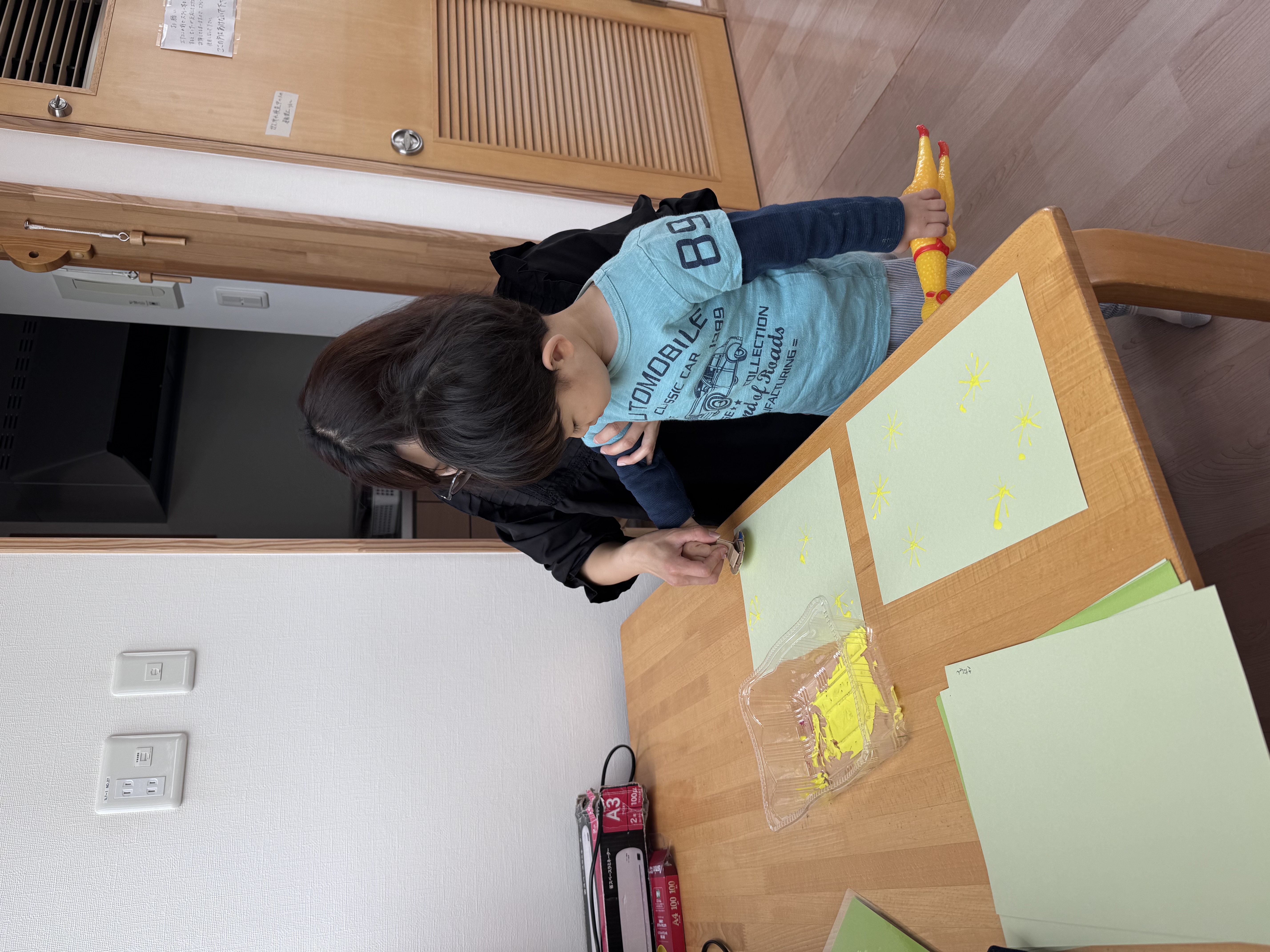 第2回
『手形足形アート』