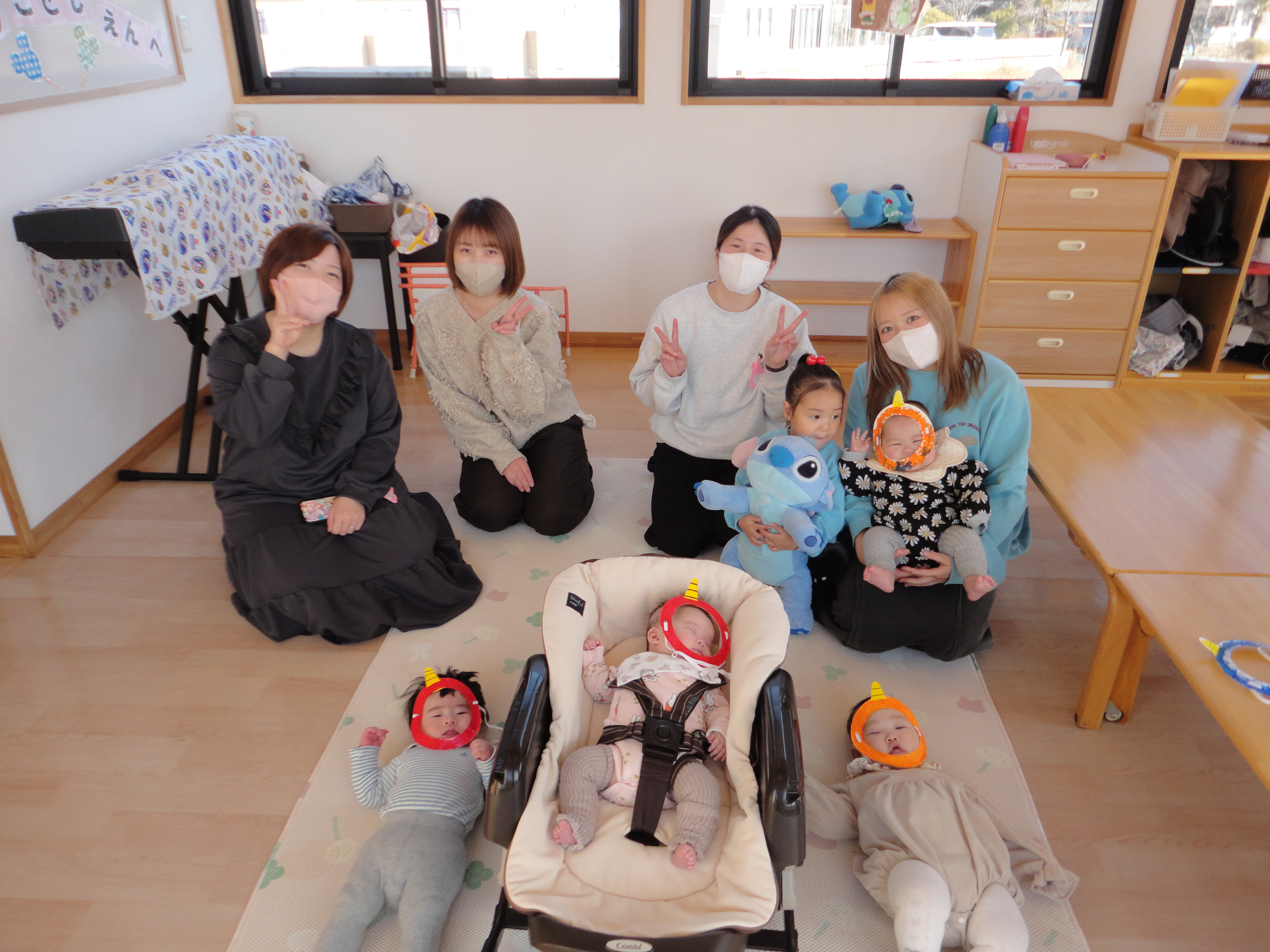 令和７年度
第１５回　「鬼のお面製作」